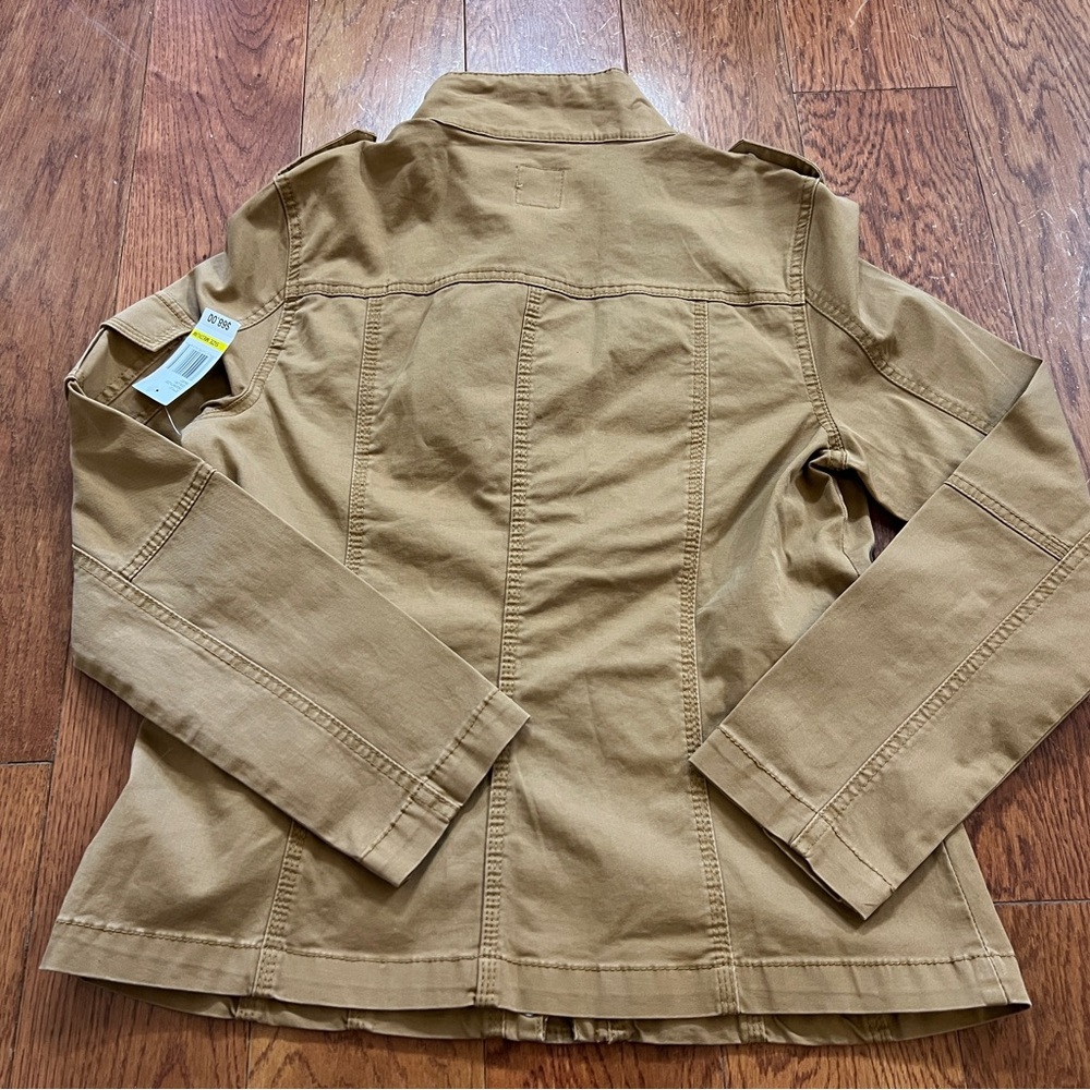 Kenzie Jeans Zip-Up Utility Jacket NWT - Picture 10 of 10